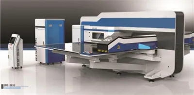 What is the working area size of the ET Series CNC Turret Punch Machine?